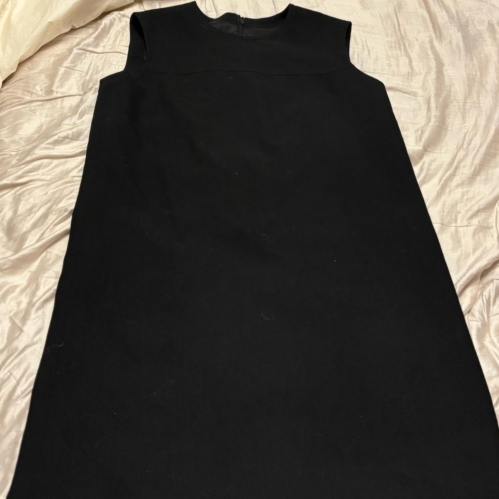 Yves Saint Laurent Classic Black Midi Dress